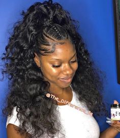 Locs Styling, Invisible Ponytail, Birthday Hairstyles, Easy Hairstyles For Medium Hair, Loose Waves Hair, Braided Hairstyles For Teens, Crochet Braids Hairstyles, Curl Styles