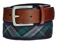 Green Tartan, Mens Club, Club Room, Pattern Fabric, Metal Buckles, Belt Size, Synthetic Leather