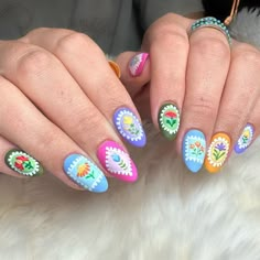 Jessica Gomes Carver | I think I’ll call these: 🪻Granny’s Stamp Collection🌻 . #stampnails #mattenails #cottagecore #cottagecoreaesthetic #summernails… | Instagram Stamp Nails, Pastel Accessories, Jessica Gomes, Accepting New Clients, Pretty Nail Designs, Really Cute Nails, Cute Gel Nails, Stamp Collection, Get Nails