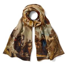 Tiepolo Allegory of the Planets and Continents Oversize Unisex Silk Scarf | Art Scarf | The Met Store Giovanni Battista Tiepolo, God Of Light, Scarf Art, Art Scarves, The Planets, Scarf Shawl, Silk Scarf, Planets, Product Launch