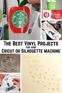 the best vinyl projects for your cricut or silhouette machine