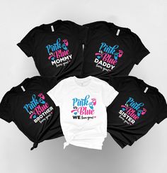 Pink or Blue Gender Reveal Family Shirt, It's a Girl or It's a Boy, Creative Gift! Gender Reveal Tee for Family, Keeper Tee, Boy or Girl www.ageldesign.com Explore the excitement of gender reveal with our unique collection! From baby gender reveal clothing and team girl/team boy shirts to custom designs and baby footprint gender reveal items, we have everything you need for the perfect gender reveal party. Our selection includes gender reveal shirts for family members, baby gender predictions and surprise gifts. It's a Girl or It's a Boy, Pink or Blue - discover creative ways to announce the joyous news! Make your gender reveal moment unforgettable with our diverse range of gender reveal decorations and products. Sales and Return Policy: 1. Product Descriptions: All of our products are cra Gender Reveal Shirts For Family, Gender Reveal Family, Pink Or Blue Gender Reveal, Blue Gender Reveal, Baby Gender Prediction, Mommy Loves You, Baby Footprint, Gender Reveal Decorations