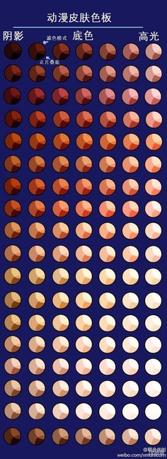 an image of a poster with different colored circles on the front and back of it