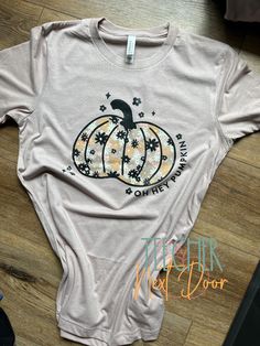 This is a DTF design. Default brand is Bella Thanksgiving Tee Shirts, Leopard Print Pumpkin, Hey Pumpkin, Happy Fall Yall, Handmade Shirts, Fall Yall, Hello Pumpkin, Roblox Shirt, Gaming Shirt