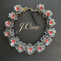 Brand New With Tags, Absolutely Stunning J. Crew Floral Statement Necklace See Pics For Details Floral Statement Necklace, J Crew Jewelry, Womens Jewelry Necklace, J Crew, Statement Necklace, Jewelry Necklaces, Women Jewelry, Necklaces, Brand New