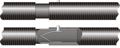 an image of two different types of cylinders