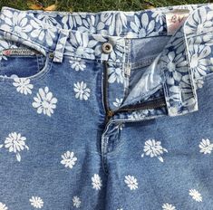 Laser Printing On Denim, Laser Print On Denim, Summer Denim Bottoms Pre-washed, Denim Blue Graphic Print Bottoms, Laser Print Denim, Luxury Graphic Print Denim Bottoms, Leather Jacket Style, Girls Denim