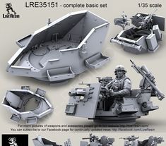 Tactical Gear Storage, Resin Figures, Model Accessories, Model Tanks, Military Diorama, 3d Modelle, Trumpeter