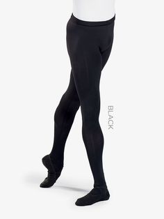 Boys "Orion" Footed Tights - Adult Footed Tights | Wear Moi WM255C | DiscountDance.com Tights Top, Ballet Barre Workout, Mens Dance Wear, Ballet Tights, Ballet Boys, Ballet Clothes, Male Dancer, Dance Tights, Discount Dance