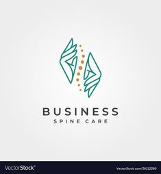 a logo for a business that is designed to look like a bird with dots on its wings