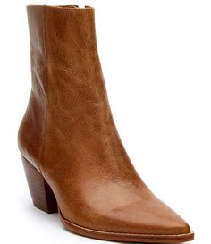 Matisse Caty Vintage Finish Western Inspired Leather Booties | Dillard's What To Wear In Nashville, My 2022, Camel Boots, Ankle Cowboy Boots, Fall Booties, Nashville Outfits, Pointed Toe Boots, Nordstrom Anniversary Sale, Boots Fall