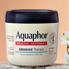 Aquaphor is a versatile skin care solution for dry, cracked skin, serving as a lip and body moisturizer, hydrating mask, and minor wound care. Specifically designed for compromised skin, it restores smoothness and provides soothing relief for cracked hands and feet. This water-free ointment creates a protective barrier for optimal healing while preventing chafing and protecting against harsh weather. All ingredients are tested for quality and safety, making Aquaphor a trusted choice for skin care. Aquaphor Healing Ointment, Best Drugstore Moisturizer, Drugstore Moisturizer, Therapy Healing, Healing Ointment, Moisturizer For Oily Skin, Healing Therapy, Cracked Skin, Beauty Products Drugstore