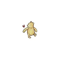 a drawing of a teddy bear with a butterfly on it's back legs and feet