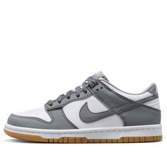 (GS) Nike Dunk Low 'Reflective Grey' FV0374-100 Cute Shoes For School Nike, Gray Sneakers With Reflective Details For Streetwear, Nike Sneakers With Reflective Details For Streetwear, Urban Outdoor Sneakers With Reflective Details, Casual Sneakers With Reflective Logo For Streetwear, White Reflective Sneakers For Sports, White Sneakers With Reflective Details For Sports, White Sneakers With Reflective Details For Outdoor, White Outdoor Sneakers With Reflective Details