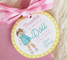 Doll And Me Birthday Party, Dollhouse Birthday Party, Baby Doll Brunch Birthday, Baby Doll Birthday Cake