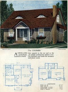 an old house with two floors and three dorms on the first floor is shown