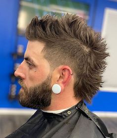 V Fade Haircut Men Short, Men’s Mohawk, Low Fade Mohawk, Modern Mohawk Men, Fauxhawk Fade Men, Mens Mohawk, Haircuts For Men 2022, Modern Mohawk, Mohawk Fade