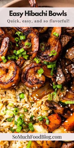 Hibachi Shrimp Fried Rice, Japanese Fried Rice Recipe Hibachi, Hibachi Bowls, Hibachi Sauce, Japanese Fried Rice, Blackstone Grill, Poke Bowls