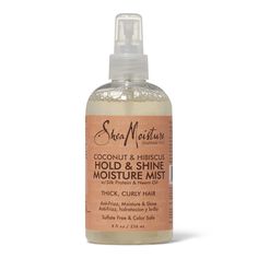 SheaMoisture Coconut and Hibiscus Hold and Shine Moisture Mist is an all-natural moisture mist eliminates frizz, while hydrating hair and creating brilliant shine and curl control. SheaMoisture Hold & Shine Moisture Mist  |  8 oz. | Sally Beauty Coconut Hibiscus, Moisture Mist, Ayurvedic Oil, Self Tanning Lotions, Hair Styling Products, Skin Care Lotions, Shea Moisture, Indoor Tanning, Acrylic Nail Kit