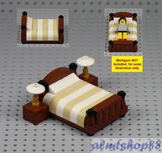 Lego House Ideas Furniture, Easy Lego Creations, Lego House Ideas, Wc Bathroom, Lego Furniture, Micro Lego, Lego Display, Spa Bathroom, Lego Craft