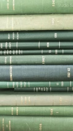 a stack of books sitting on top of each other