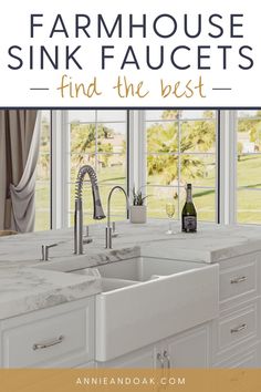 a kitchen sink with the words are fireclay sinks a good choice? read now