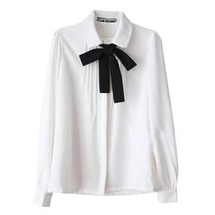 Long White Blouse, Long White Shirt, White Chiffon Blouse, Long Sleeve Peplum Top, Chiffon Blouses, Peter Pan Collar Blouse, White Collared Shirt, White Long Sleeve Blouse, White Shirts Women