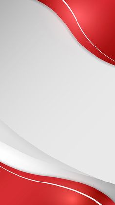 an abstract red and white background with wavy lines on the bottom half of the image