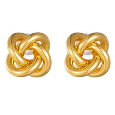 PRICES MAY VARY. ❤Design: romantic earrings are designed to feature a classic love knot motif. The knot symbolizes eternal love. ❤Size: The love knot earring width is 0.6 inches, and each weighs 0.13 oz. it is made with high-quality gold-plated material that is hypoallergenic and safe for sensitive skin. Simple and lightweight, easy to wear throughout the day, and suitable for pairing with all clothing. ❤ Occasion: It is not only suitable for daily wear but also An button earring that meets your Gold Knot Earrings, Trendy Stud Earrings, Romantic Earrings, Cute Stud Earrings, Knot Stud Earrings, Knot Studs, Earrings Trendy, Knot Earrings, Small Earrings Studs