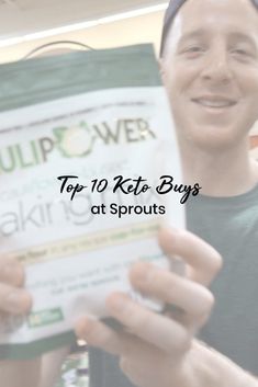 Check out our Keto Grocery haul from Sprouts! View the Top 10 Keto Foods to buy at Sprouts and which products to avoid if you are on a keto diet! Vegetarian Keto, Keto Foods, Sprouts, Keto Diet, Keto Recipes, Top 10, The Top