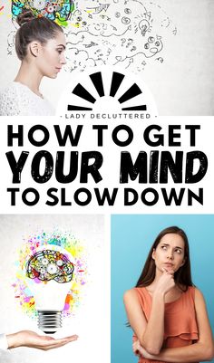 Our bodies wear out before our minds do. As we lay in bed, eyes wide open, thinking about all the things we still have yet to accomplish, we realize that we really need to learn how to declutter our minds. There are a few very simple ways to do this that will help balance your life a lot more than it is now. #ladydecluttered #declutteryourmind #howtostopstress #selfhelptips #clutteredmind #howtodeclutteryourlife #braindump Balance Your Life, Eyes Wide Open, Productivity Quotes