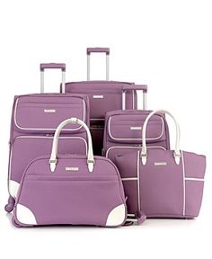 Purple Luggage, Designer Luggage, Best Luggage, Luggage Bags Travel, Sac Week End