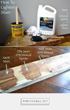 how to stain wood with the right paint and other things you can use on it