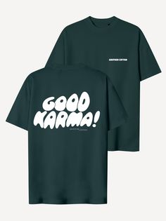 . #goodkarma #karma #tshirt #black / #Simple_Tshirt_Design #Style_Oversized_Tshirt #Minimalist_Tshirt_Design #Simple_Shirt_Design Bold Tshirt Design, T Shirt Back Print Design, Simple Tshirt Design, Minimalist Tshirt Design, Simple Shirt Design, Back Print Design, T Shirt Back Print, Shirt Back Print, Good Karma