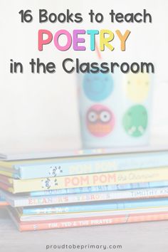 books to teach poetry in the classroom