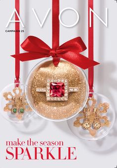 the cover of what's new magazine with ornaments