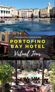 the marina hotel with text overlaying it that reads, portugal bay hotel virtual tour