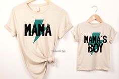 Mother's Day Son And Mama Matching Shirt/Mama's Boy Toddler Shirt /Shirt Baby Onesie/Mama's Boy Shirt/Mommy and Me Matching Set/Mama Shirt Our designs are made with quality commercial grade materials and pressed with a professional commercial heat press for long lasting wear. Ordering made easy. ➜1. Chose your your desired size and quantity from the drop down checkout menus. ➜2. Add to cart ➜3. Make your payment, either by paypal, credit or debit card. ➜4. Submit your order! We strive to give yo Mommy And Son Shirts, Mama And Son, Boho Mama, Mommy And Son, Boy Toddler, Boy Shirt, Printing Design, Mama Shirt, Matching Shirts