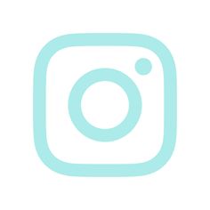 the instagram logo is blue and white