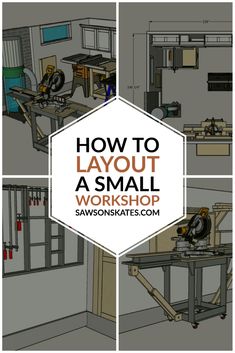 how to lay out a small workshop with the words, how to lay out a small workshop