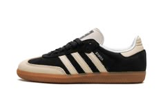 adidas SAMBA - Stadium Goods Cream Sambas Outfit, Adidas Shoes Samba, Adidas Samba Shoes, Adidas Samba Black, Stripes Branding, Cream Design, Adidas Samba Og, Shoe Inspo, Stadium Goods