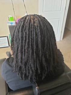 Locs With Real Hair, 100 Locs Natural Hair, Locs On Thick Hair, 4b Locs Natural Hair, Small Instant Locs, Healthy Locs Black Women, Traditional Locs Women, Small Medium Locs Black Women, Xs Locs