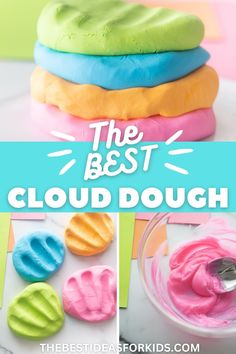 the best cloud dough recipe for kids