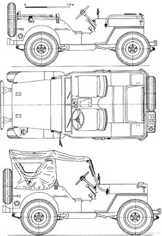 an image of a drawing of a jeep