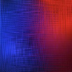 an abstract blue and red background with lines