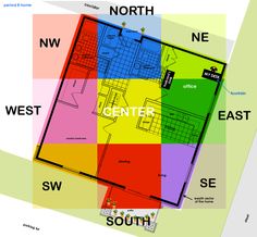 a map of the north and west streets