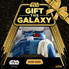 star wars gift the galaxy bedding and comforter sets are on sale for $ 10