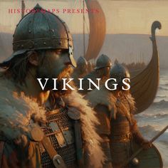 An evocative painting of a Viking warrior in a helmet, poised for conquest, with a fleet of Viking longships in the background, capturing the essence of Viking exploration and warfare. Viking Tv Show, Viking Timeline, Norsemen Tv Show, Real Vikings History, Historically Accurate Vikings, Vikings Tv Show