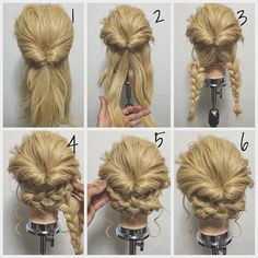 Örgü topuz modeli Prom Hair Updo, Fishtail Braid, Work Hairstyles, Prom Hairstyles, Braided Updo, Homecoming Hairstyles, Hair Dos, Bridesmaid Hair, Hair Updos