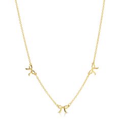 Add a touch of elegance and whimsy to your look with our Beautiful Bow Trio Necklace. This dainty necklace features three delicate bow charms along a 14k gold dipped or sterling silver dipped chain. Everyone is all about bows right now, and this is a perfect accessory for any occasion. Treat yourself or surprise a loved one Necklaces are adjustable from 16-18" and available in 14k gold dipped or sterling silver dipped. Moon Accessories, Trio Necklace, Message Necklace, Birthday Bracelet, Initial Earrings, Family Necklace, Bow Necklace, Party Necklace, Charm Necklace Silver